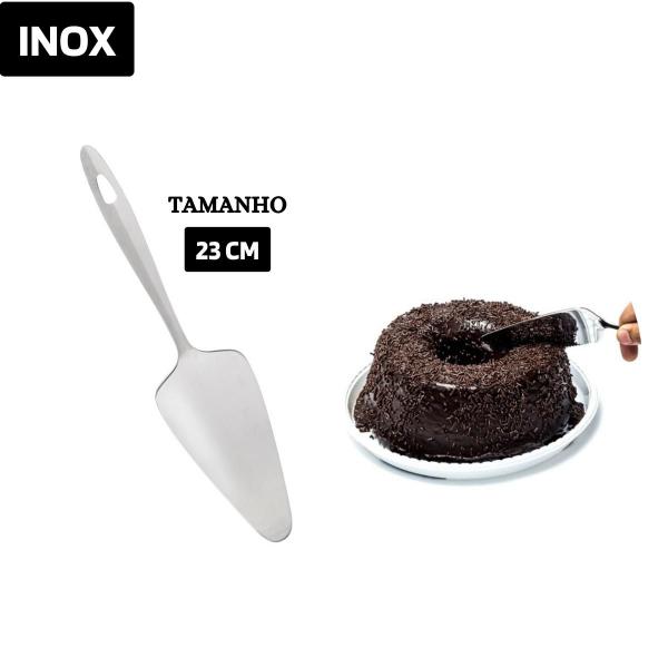 Imagem de Espátula Para Bolo Inox Premium Cozinha E Confeitaria