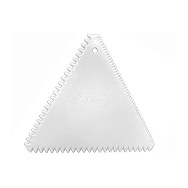 Espátula Para Bolos Glace Decore Fácil Triangular Dentada - Injetemp Imagem de Espátula Para Bolos Glace Decore Fácil Triangular Dentada