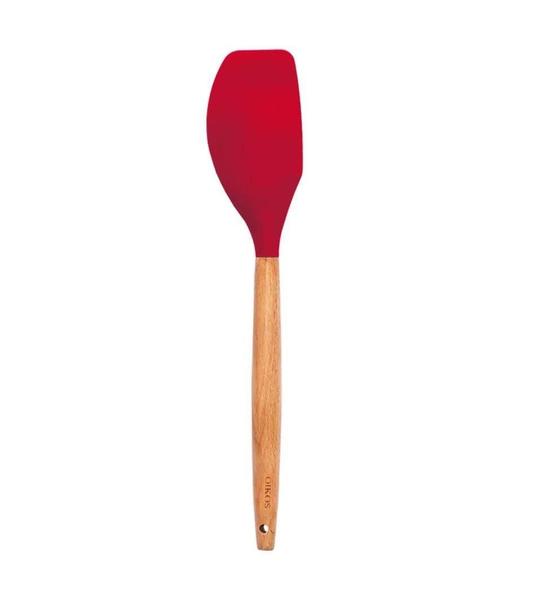 Imagem de Espátula Para Cozinha Silicone Bambu 32Cm