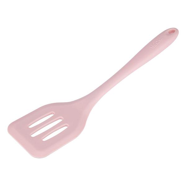 Imagem de Espátula Perfurada Silicone 29cm Rosa