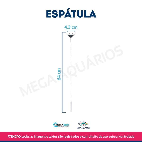 Imagem de Espátula Raspador Lamina Oceantech 64Cm Ferramenta Aquário