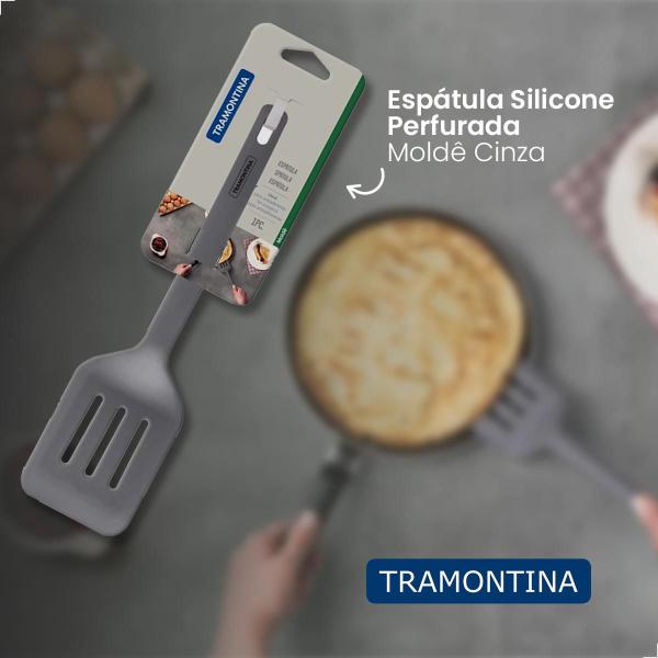 Imagem de Espatula silicone Tramontina Molde utensilios de cozinha antiaderente 25810160