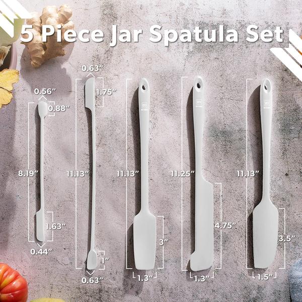 Imagem de Espátulas de silicone Spatula di Oro para raspagem: 5 unidad