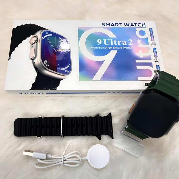 Imagem de Especial Pais Smartwatch Série 9 Ultra + Caneca Térmica inox + 2 Pulseiras + seu Pai vai amar!