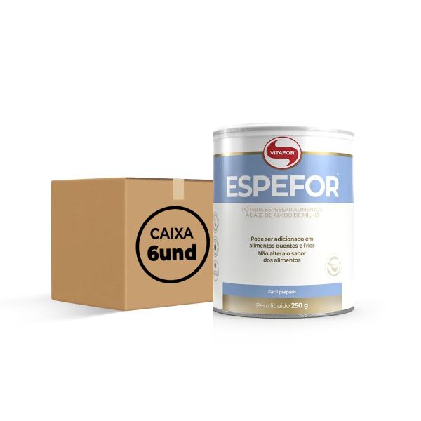 Imagem de Espefor 250g (caixa c/06 latas) espessante- vitafor