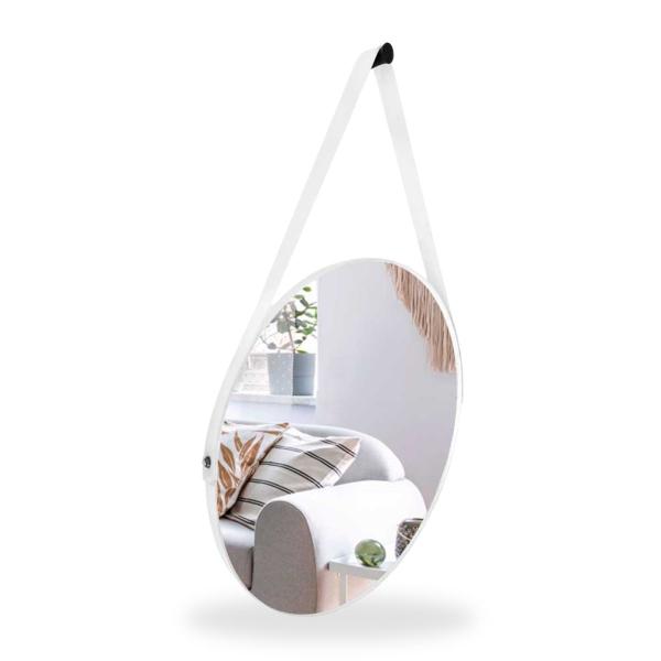 Espelho Adnet Redondo 30cm com Alça e Suporte para Sala Quarto Banheiro Hall - Outlet Dos ... Espelho Adnet Redondo 30cm com Alça e Suporte para Sala Quarto Banheiro Hall - Outlet Dos ...