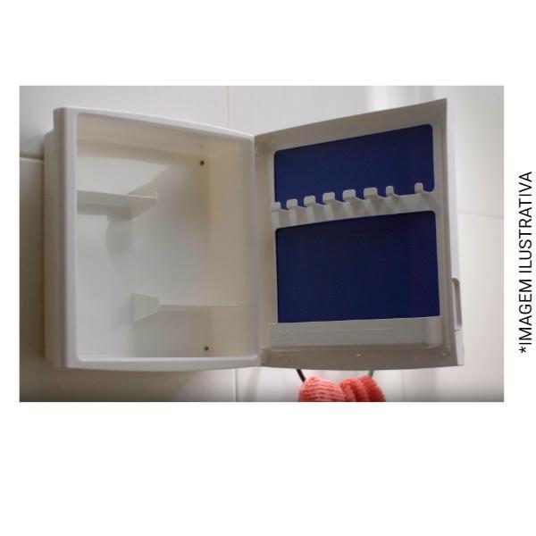 Imagem de Espelho Armário para Banheiro Tivoli C/porta Branco 