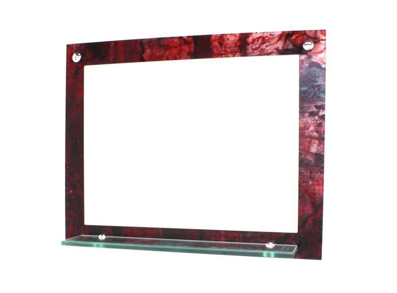Espelho Banheiro Prateleira 50Cm X 40Cm Mais Kit Acessórios - Cubas E Gabinetes Imagem de Espelho Banheiro Prateleira 50Cm X 40Cm Mais Kit Acessórios