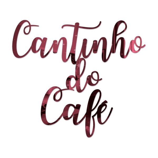 Imagem de Espelho Cantinho Do Café Decorativo Acrílico 