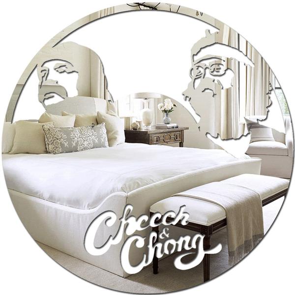 Imagem de Espelho Decorativo Decoração Cheech E Chong