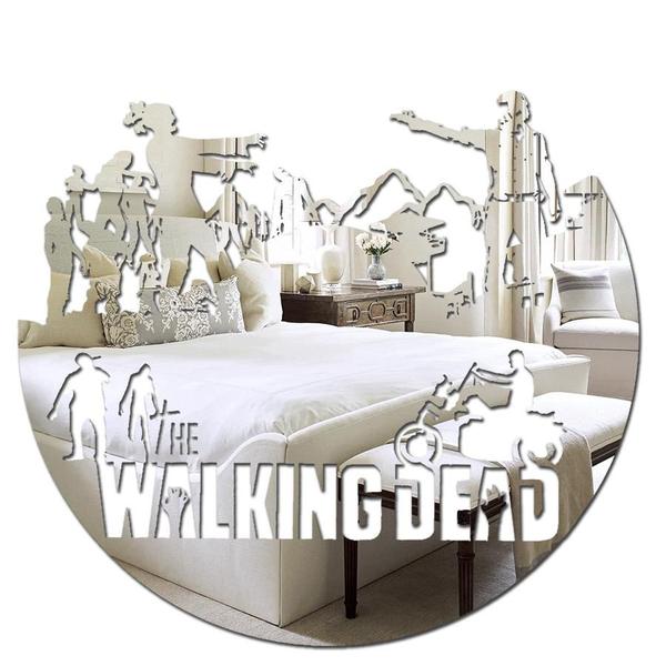 Imagem de Espelho Decorativo Presente Criativo Walking Dead Serie 1