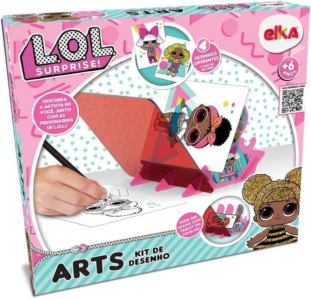 Imagem de Espelho Magico Arts Kit Desenho Lol Surprise R.1231 Elka