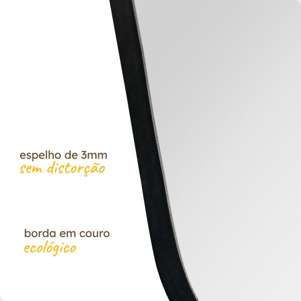 Espelho Orgânico Decorativo Grande Pinterest 60x110 Mod Prisma - REI DOS VIDROS Imagem de Espelho Orgânico Decorativo Grande Pinterest 60x110 Mod Prisma