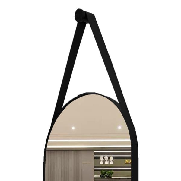 Espelho Oval Moderno Lavabo + Suporte - Landi Imagem de Espelho Oval Moderno Lavabo + Suporte
