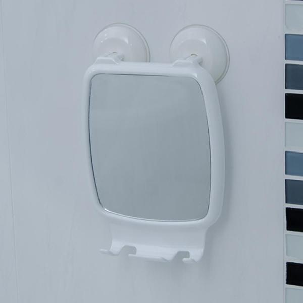 Espelho Para Box Com Ventosa E Suporte Para Barbeador Astra Imagem de Espelho Para Box Com Ventosa E Suporte Para Barbeador Astra