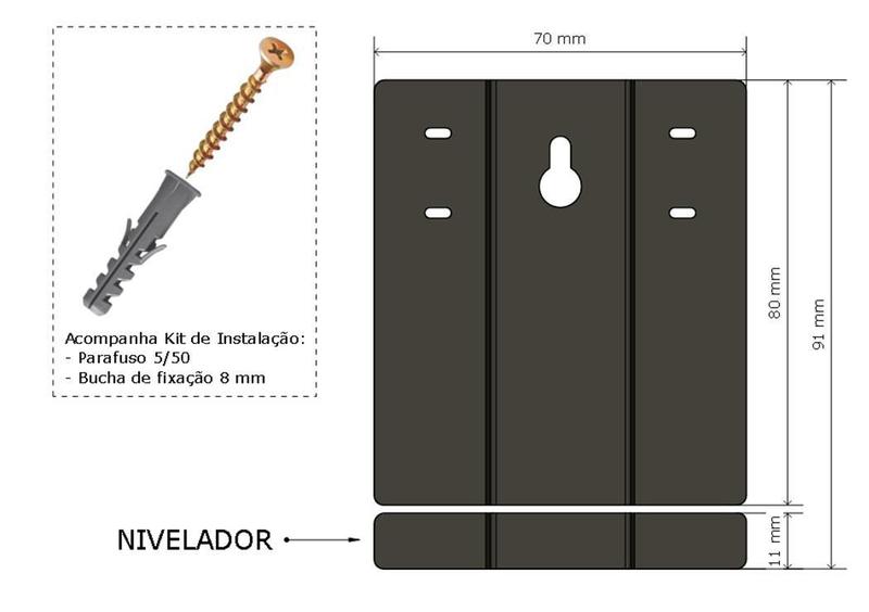 Imagem de Espelho Parede Oval Moldura Couro Para Sala Quarto Banheiro