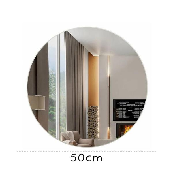 Espelho Redondo com Led Luz QUENTE/FRIO tomada Lapidado Médio/Grande Decorativo Tendência Salão - CEBRACE Imagem de Espelho Redondo com Led Luz QUENTE/FRIO tomada Lapidado Médio/Grande Decorativo Tendência Salão