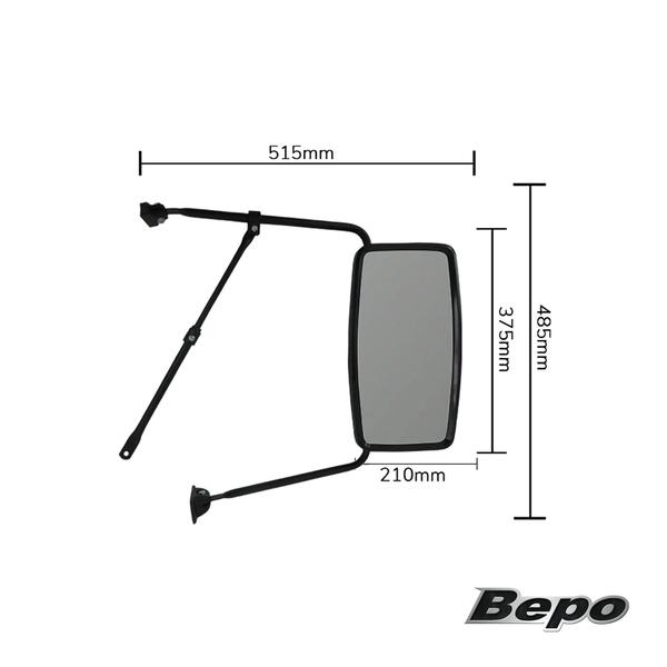 Imagem de Espelho retrovisor caminhão mb 1113 completo bilateral