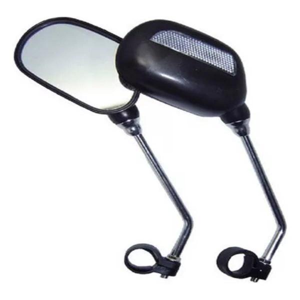Espelho Retrovisor De Bike Vidro Bicicleta Articulado Grande - Ametista Shop Imagem de Espelho Retrovisor De Bike Vidro Bicicleta Articulado Grande