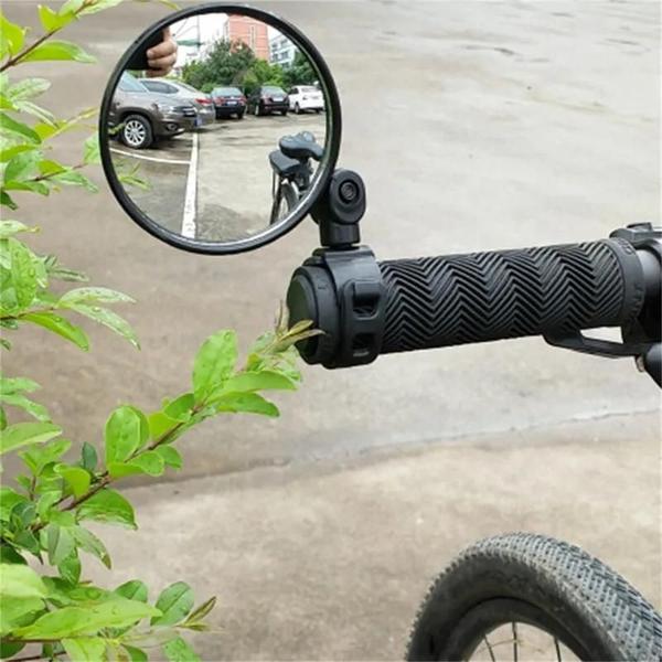 Imagem de Espelho Retrovisor para Bicicleta - Ajustável 360° (2 Peças)