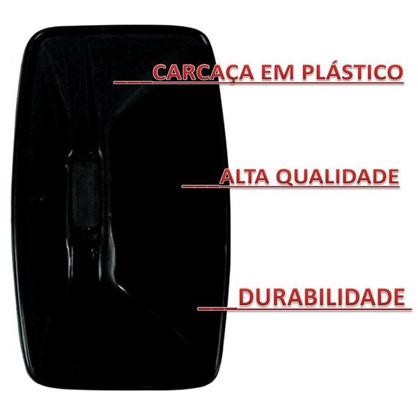 Imagem de Espelho Retrovisor Plano Médio Para Caminhão F4000