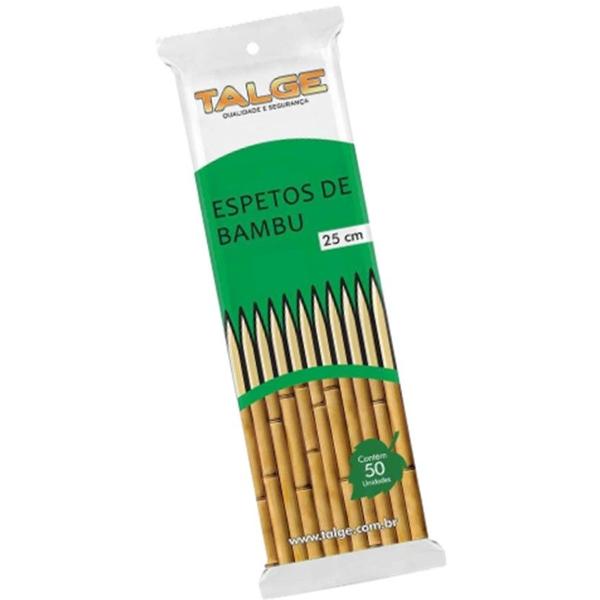 Imagem de Espeto Bambu Talge 25cm 50un