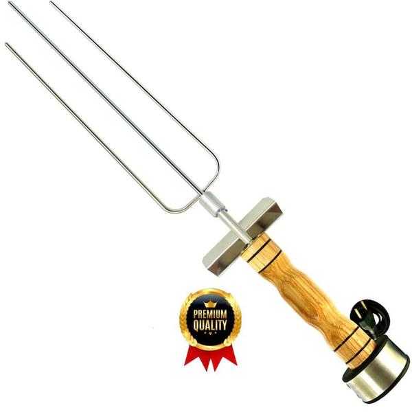 Imagem de Espeto Giratório Elétrico  Premium Churrasco Inox 220V EG013