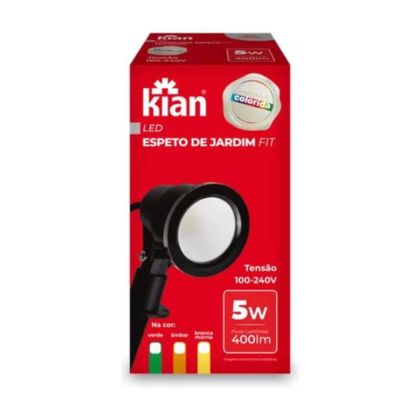 Imagem de Espeto jardim fit 5w 3000k kian