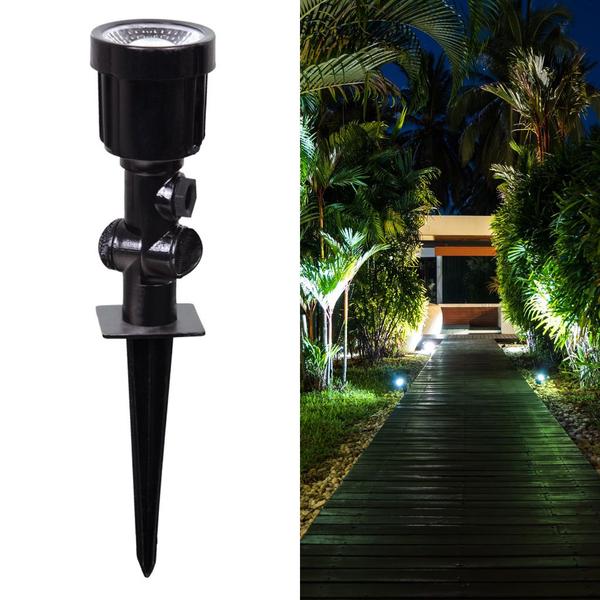 Imagem de Espeto Led Avant 5w Branco Frio Bivolt Kit 10 Luz Jardim