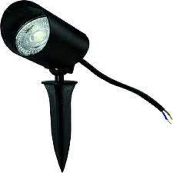 Imagem de Espeto luminaria  p/ jardim  led 6w corpo preto