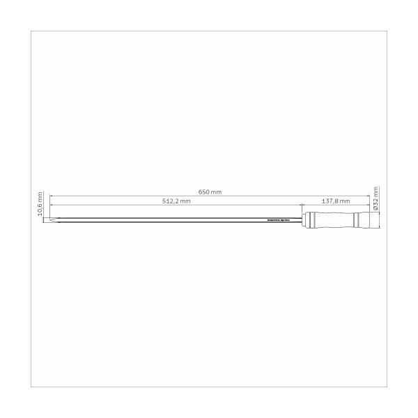 Imagem de Espeto para Churrasco Tramontina com Lamina em Aço Inox e Cabo de Madeira 65 cm