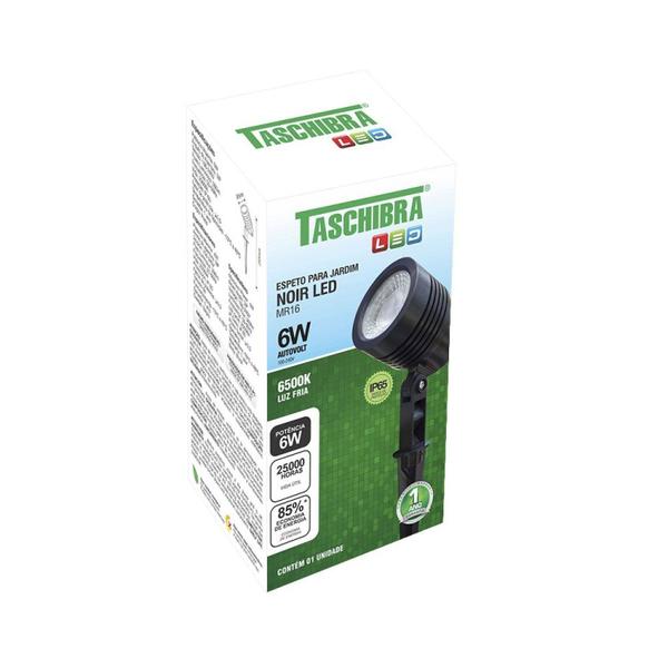 Imagem de Espeto para Jardim LED Noir MR16 6W 6500k Taschibra