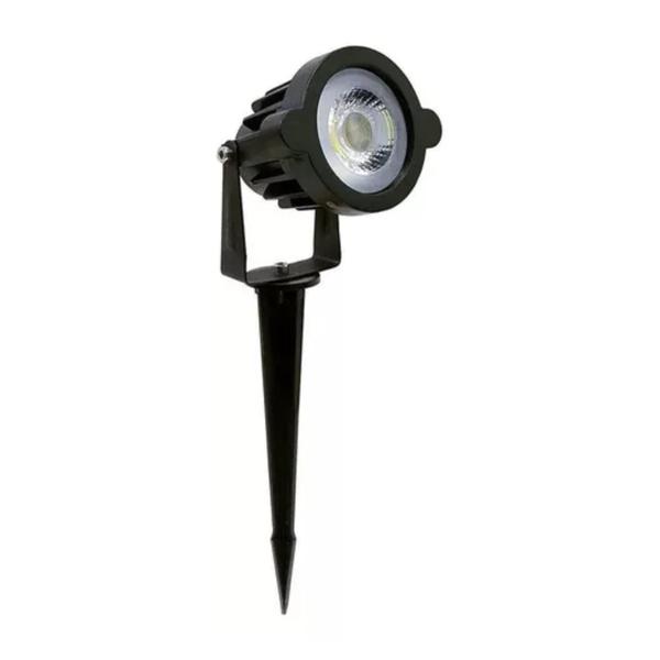 Imagem de Espeto Para Jardim Luminária Led 5w Luz Âmbar Bivolt Galaxy