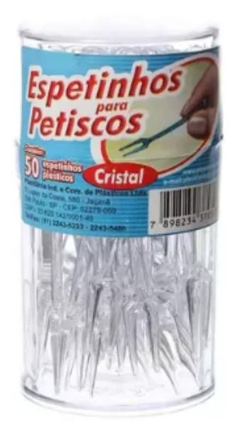 Imagem de Espeto Para Petisco De Acrílico Plastilânia