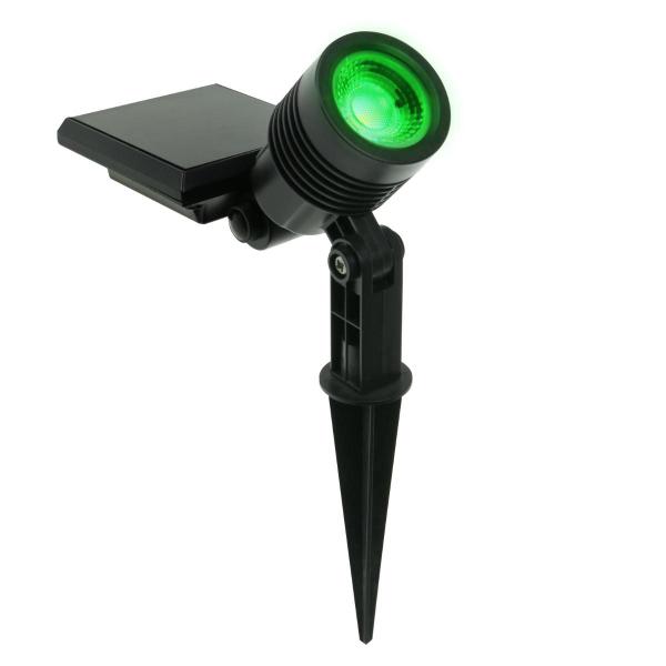 Imagem de Espeto Refletor Led Spot Solar Externo Jardim Pro 10LM Verde