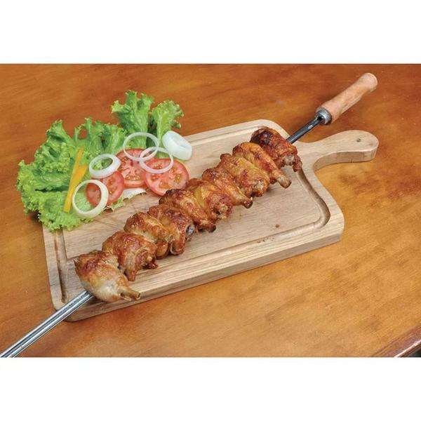 Imagem de Espeto Simples para Churrasco 65cm - 3202 - MOR