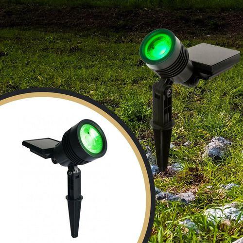 Imagem de Espeto Spot Solar Abs 20Lm Verde - Ecoforce