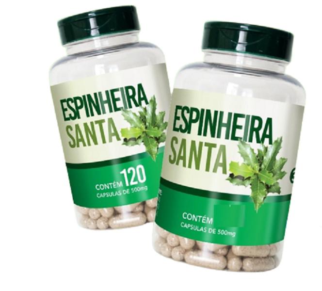 Imagem de Espinheira Santa Original 120 Capsulas Natural 500mg