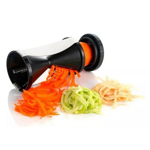 Imagem de Espiral Cortador Spiral Slicer Preta De Vegetais Legumes