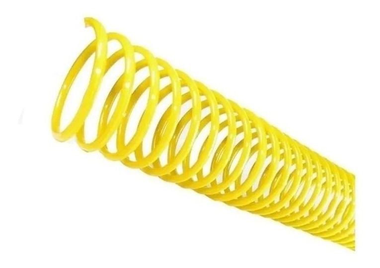 Imagem de Espiral para Encadernação Amarelo 25 mm para 160 folhas 45un