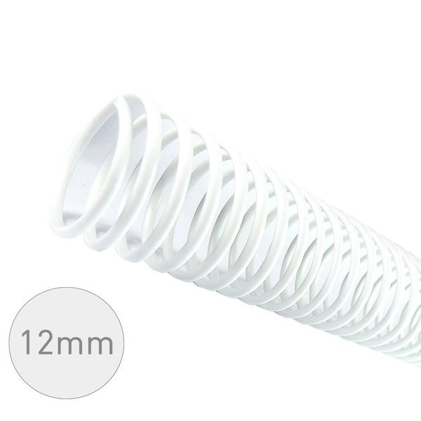 Imagem de Espiral para Encadernação Branco 12mm 70 Folhas 100 und