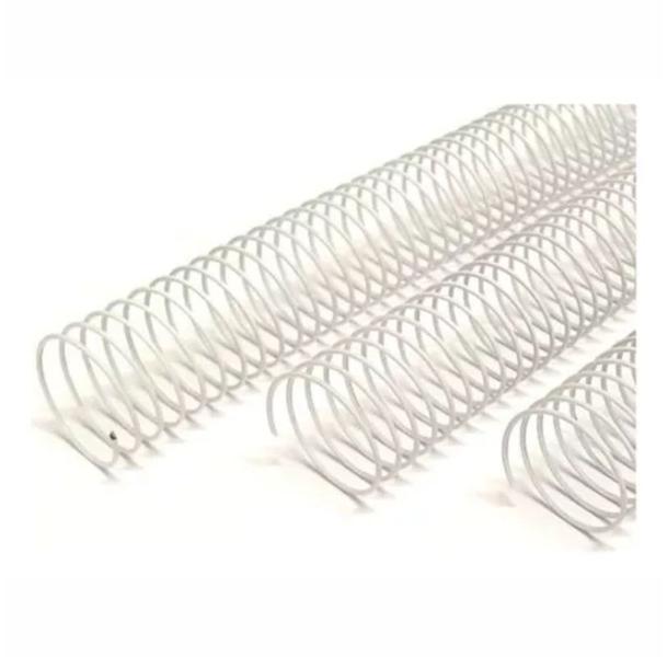 Imagem de Espiral Para Encadernação Metal Branco A4 17mm 100fls 50un