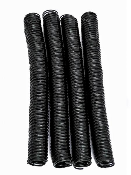 Imagem de Espiral Plastico para encadernação 17mm Preto c/ 100 Pcs