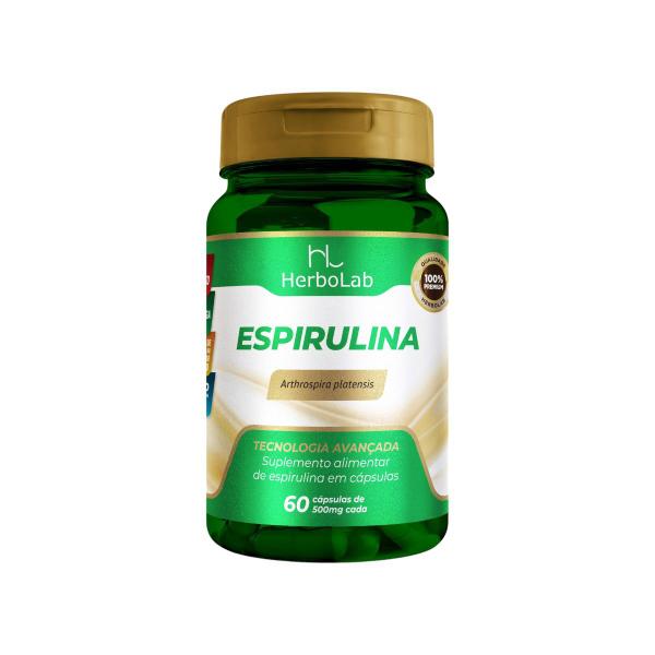 Imagem de Espirulina 60 caps - herbolab a