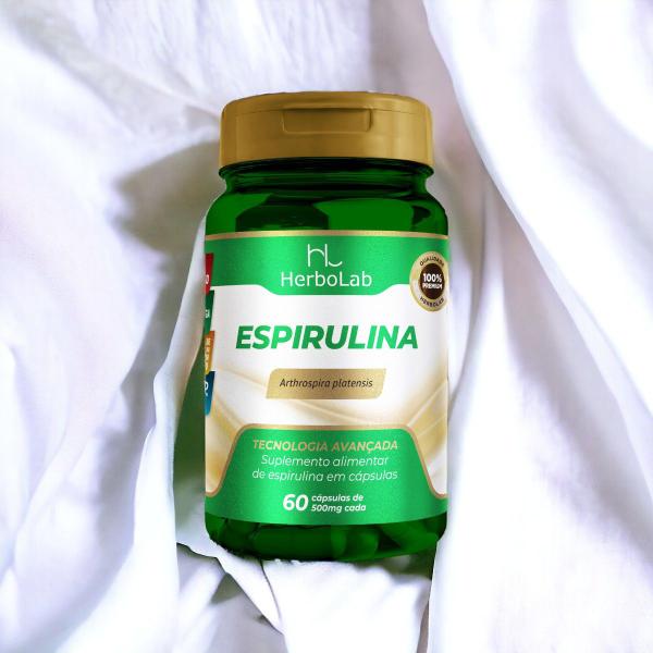 Imagem de Espirulina 60 caps - herbolab c