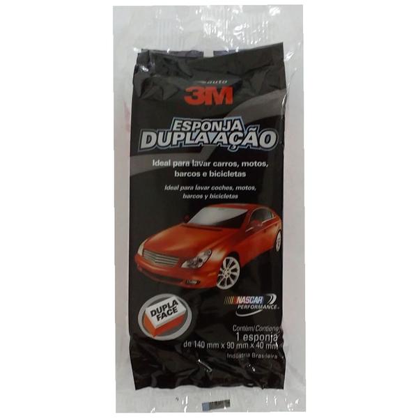 Imagem de Esponja Automotiva 3M Dupla Ação de Alta Performance