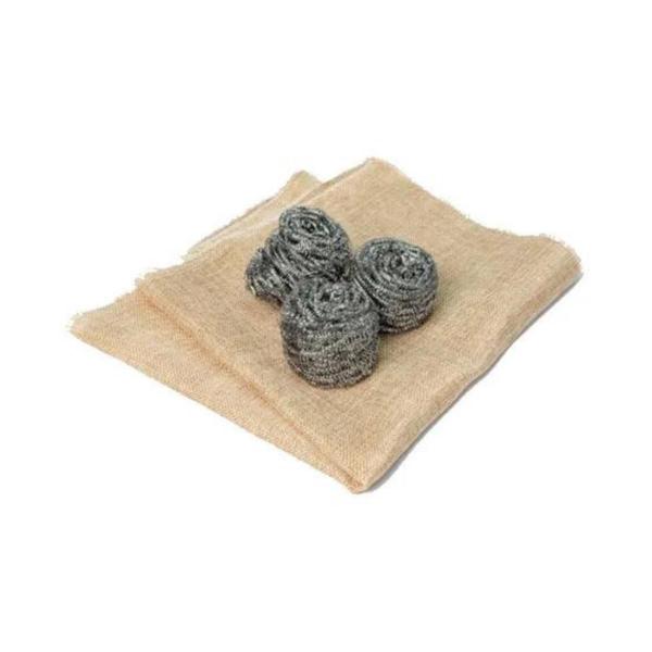 Esponja De Aço Para Brilho Inox 10G Anti Bactéria - SQ Imagem de Esponja De Aço Para Brilho Inox 10G Anti Bactéria