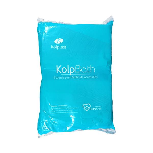 Imagem de Esponja de banho para acamados kolpbath 48un kolplast