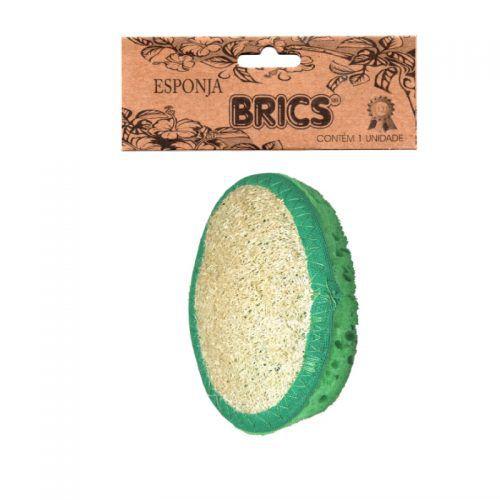 Esponja De Banho Vegetal Dupla Face Brics - 204 - ds Imagem de Esponja De Banho Vegetal Dupla Face Brics - 204