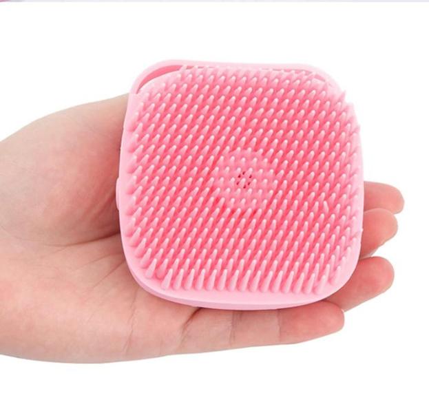 Imagem de Esponja de silicone com dispenser para sabonete líquido fofo